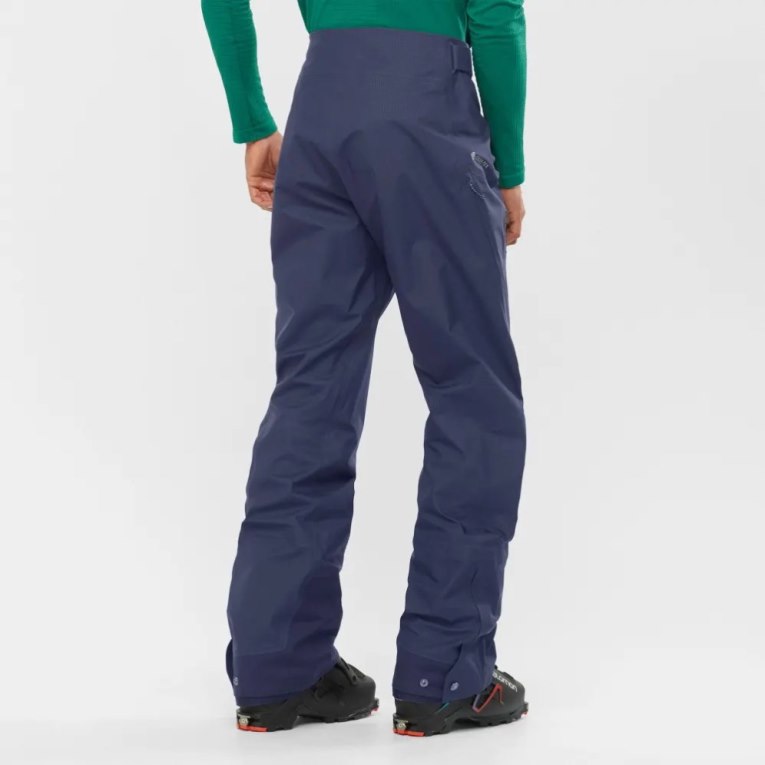 Pantalones De Esquí Salomon Outpeak GTX 3L Hombre Azul Marino | MX EJAS248